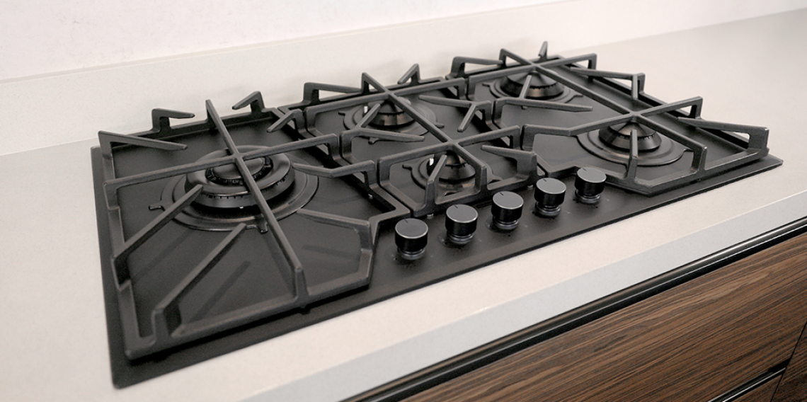 Cooktop Penta Glass Black Series 5GG B 90 garante a 6ª premiação da Tramontina no iF Design Award