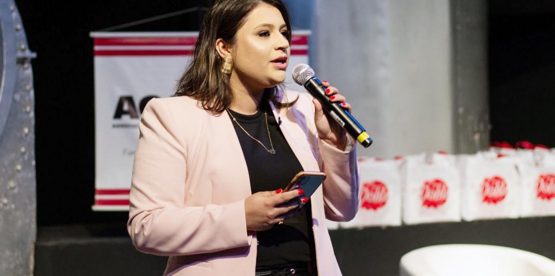 Roberta Barreto, presidente da Agas Jovem