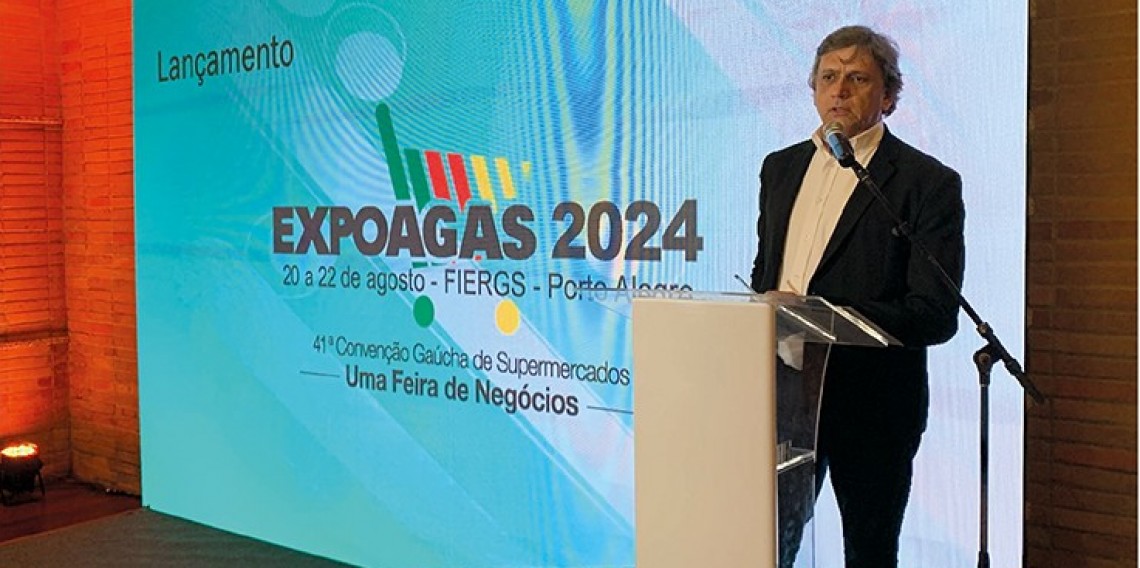 Presidente Antonio Longo anunciou a Expoagas 2024