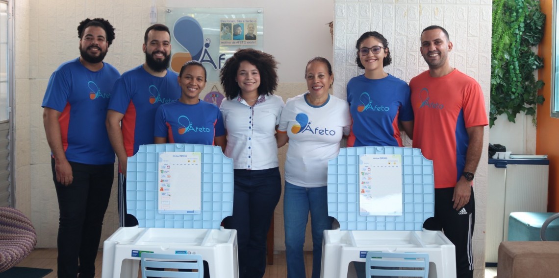 Associação Afeto, de Recife, foi uma das instituições apoiadas pela doação da Tramontina