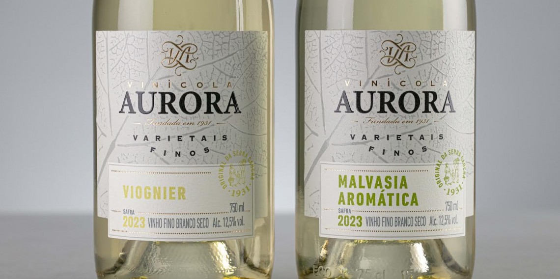 Lançamento do Aurora Varietal Viognier e Malvasia Aromática segue tendência de aumento de consumo de produtos leves e refrescantes