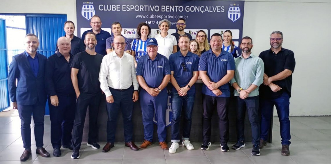 Comissão técnica visitou Clube Esportivo