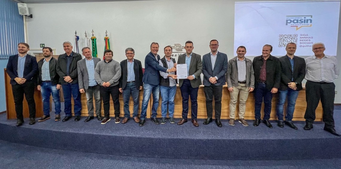 Representantes e lideranças do setor vitivinícola gaúcho estiveram reunidos com Pasin