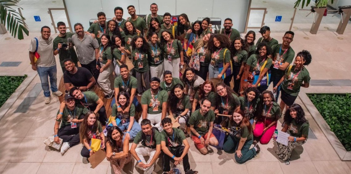  Participaram do Geração Futura Juventudes 2024 42 pessoas de diferentes partes do Brasil.