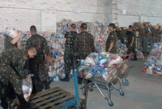 Em setembro, Conab destinou ao Vale do Taquari 5 mil cestas de alimentos.