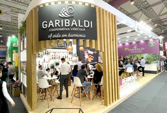  Espaço da Cooperativa Vinícola Garibaldi na ExpoAgas